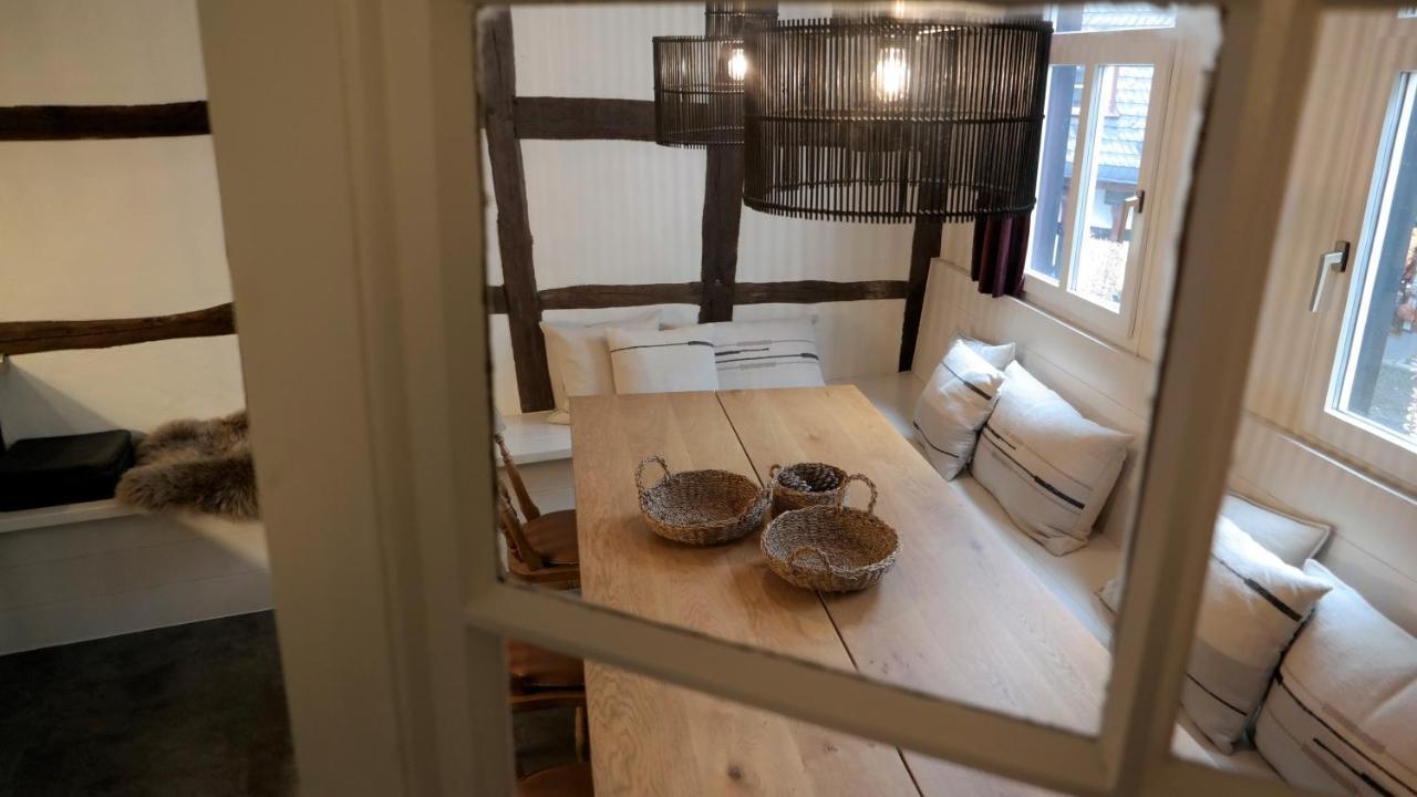 Holiday House Burgblick1 With Terrace - Vosproperties Monschau Exteriör bild